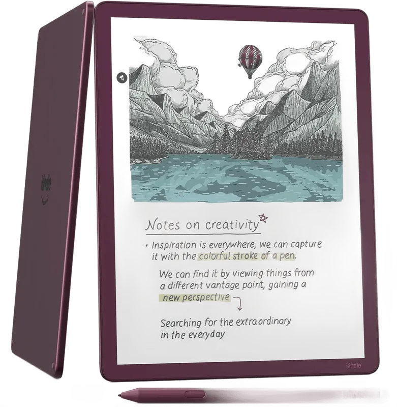 New Amazon Kindle Scribe Colorsoft
