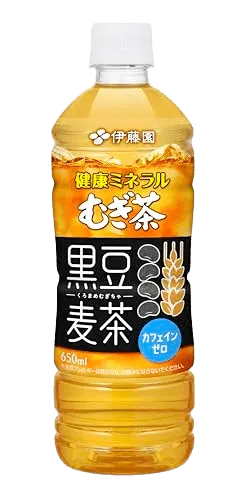 伊藤園 健康ミネラルむぎ茶 黒豆麦茶 650ml×24本 ペットボトル